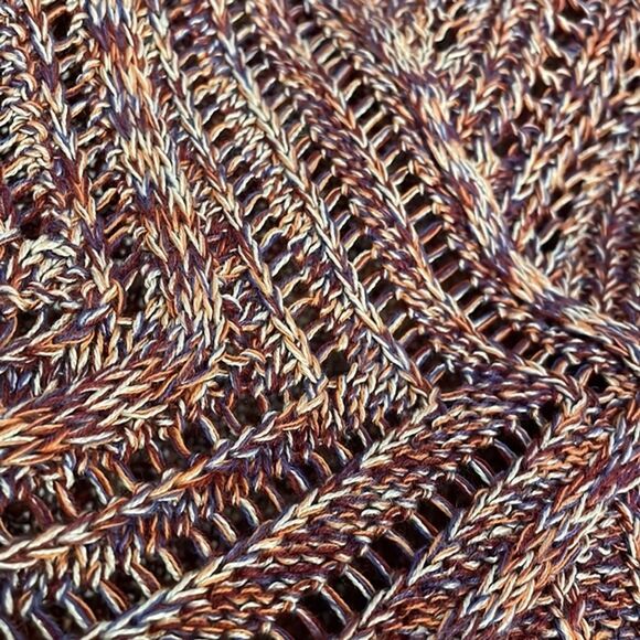 Coldwater Creek Multicolor Sleeveless Cardigan Knit Sweater Womens Size Medium - Picture 12 of 12